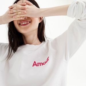 Amour Sweatshirt Pullover